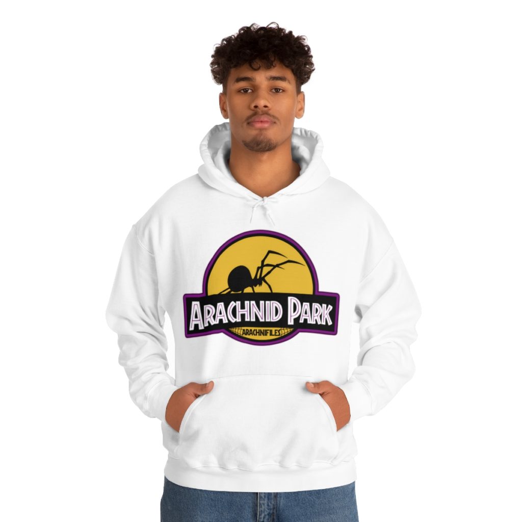 Unisex Arachnid Park Hooded Sweatshirt Arachnifiles