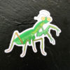 Mantis Die Cut Sticker (3"x3")