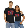 Unisex Graffiti Skeleton Tee