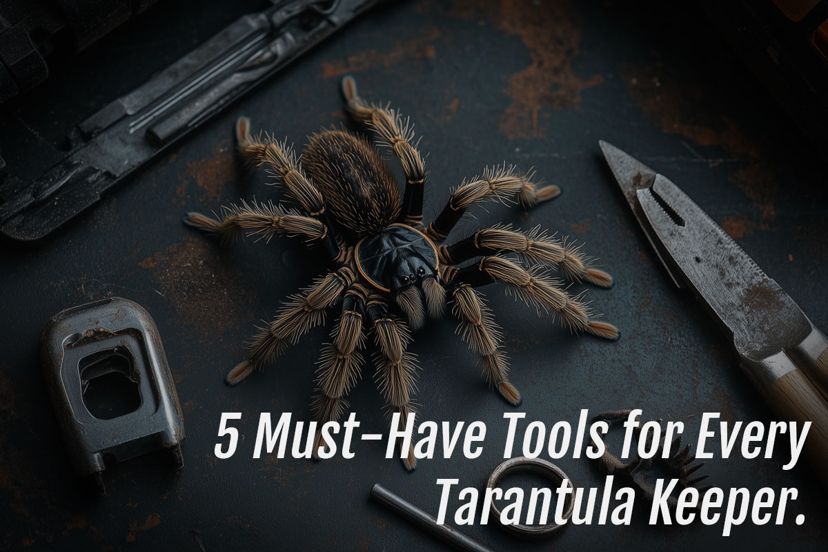 You are currently viewing 5 Must-Have Tools for Every Tarantula Keeper