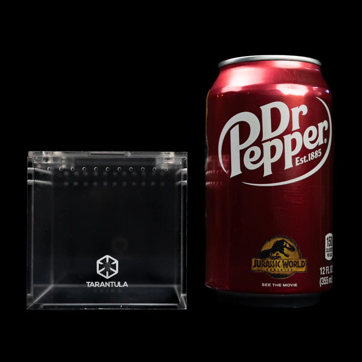 3 inch acrylic tarantula cube enclosure for spiderlings